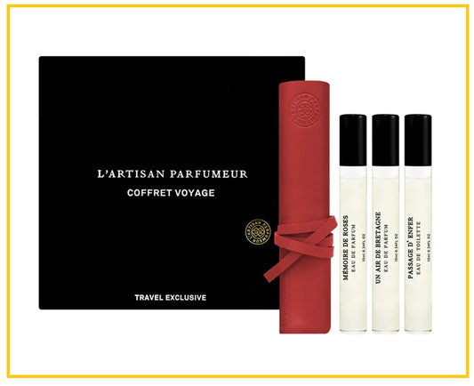 L'ARTISAN 阿蒂仙隨行香氛禮盒三支套裝 LARTISAN PARFUMEUR COFFRET VOYAGE EXCLUSIVE TRAVEL DUO SET 10ML X3