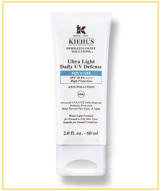KIEHL'S 科顏氏藍清爽防曬 KIEHLS ULTRA LIGHT DAILY UV DEFENSE AQUA GEL SPF 50 60ML