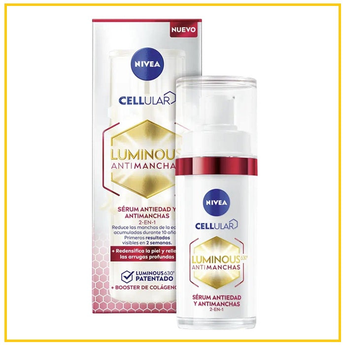 NIVEA 妮維雅抗皺淡斑精華 CELLULAR LUMINOUS 630 SERUM ANTIEDAD Y ANTIMANCHA 30ML