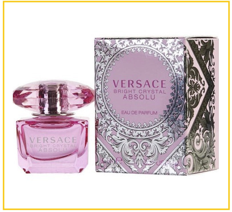 VERSACE 範思哲臻摯粉鑽香戀水晶女士濃香水小樣 BRIGHT CRYSTAL ABSOLU BY EDP MINI 5ML