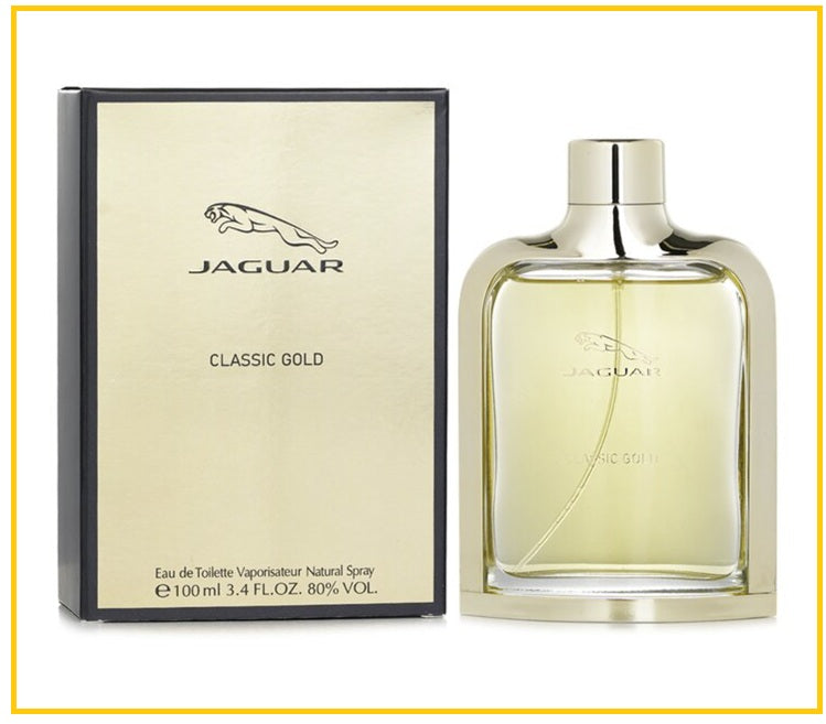 JAGUAR 積架經典金淡香水噴霧 CLASSIC GOLD EDT 100ML