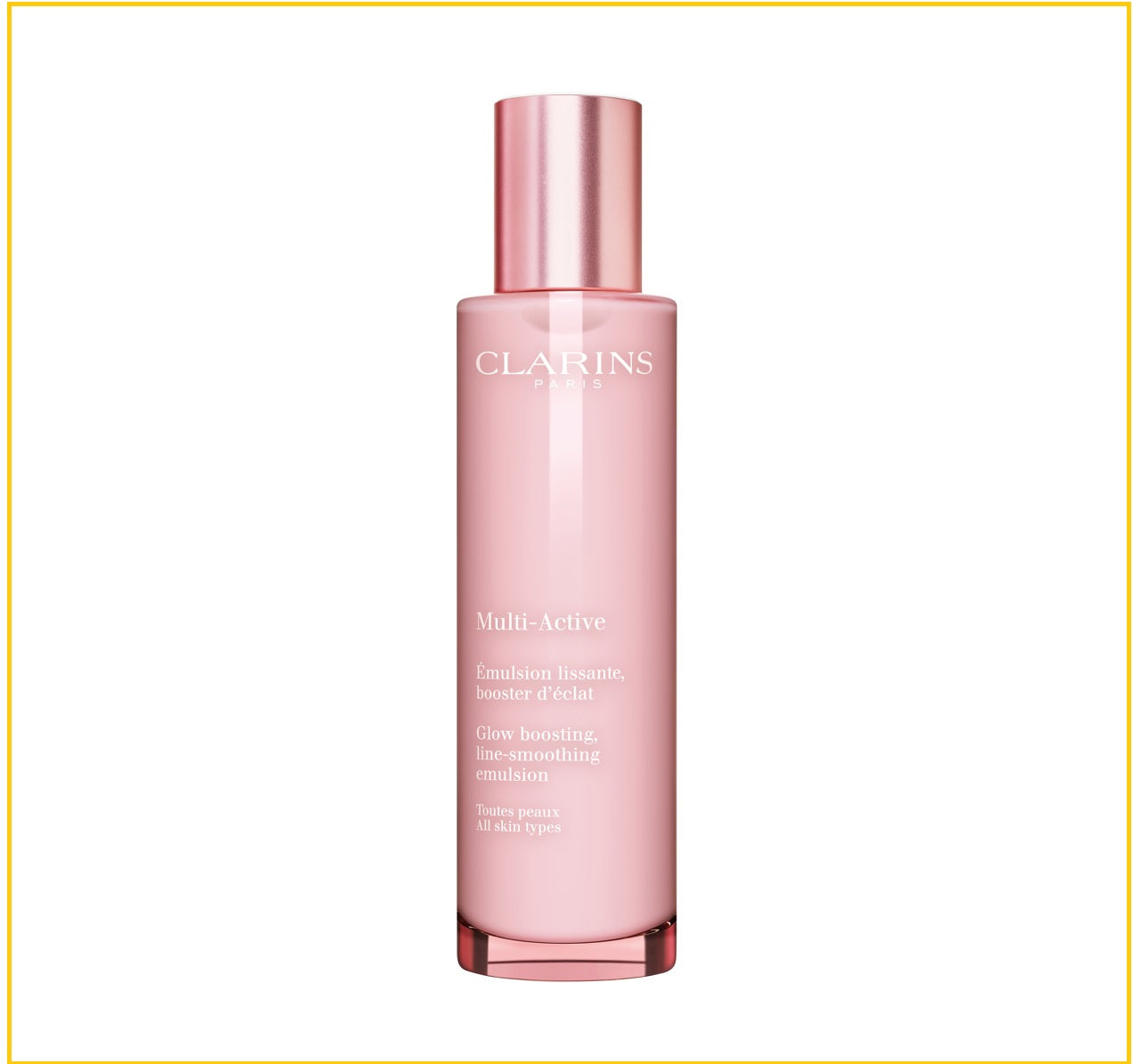 CLARINS 嬌韻詩多元活膚乳液 MULTI ACTIVE GLOW BOOSTING LINE SMOOTHING EMULSION ALL SKIN TYPES 100ML