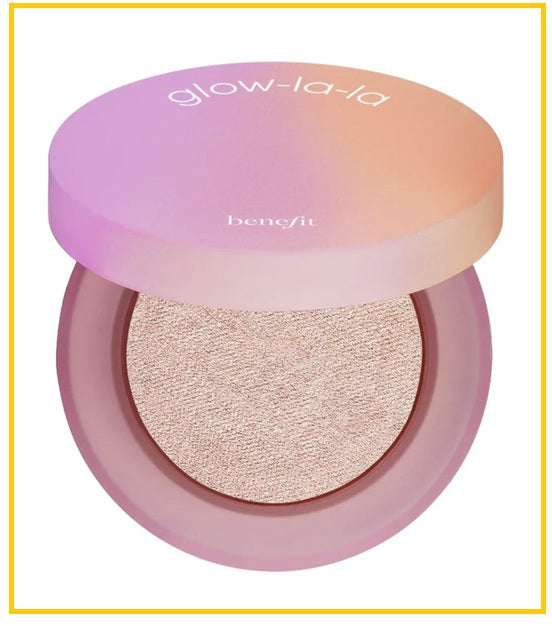 BENEFIT COSMETICS 貝玲妃高光粉餅 GLOW LA LA HIGHLIGHT POWDER ULTA BEAUTY #AURORA / #LUNA 3G