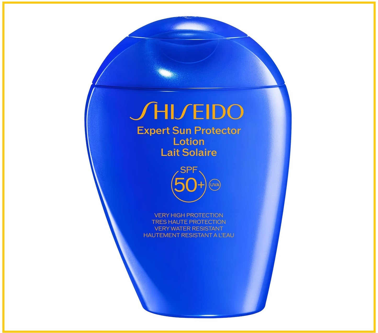 SHISEIDO 資生堂水動力藍胖子防曬乳 (新版) EXPERT SUN PROTECTOR SPF 50+UVA FACE ＆ BODY LOTION 150ML