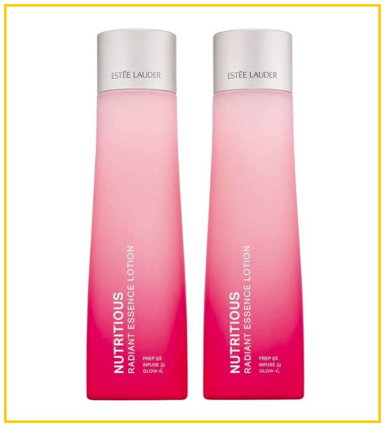 ESTEE LAUDER 雅詩蘭黛紅石榴水套裝 NUTRITIOUS RADIANT ESSENCE LOTION DUO SET 200ML X2