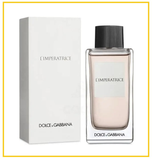 DOLCE & GABBANA 杜嘉班納3號皇后香水 D&G L'IMPERATRICE EDT 100ML