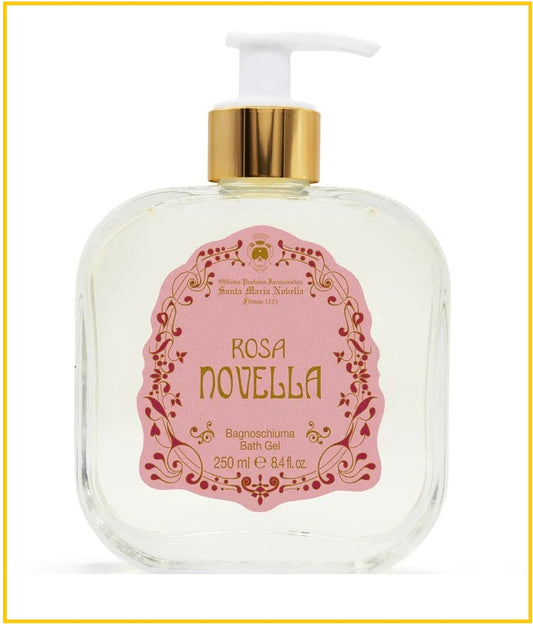 SANTA MARIA NOVELLA 聖瑪利亞修道院修道院玫瑰沐浴露 BATH GEL ROSA NOVELLA 250ML