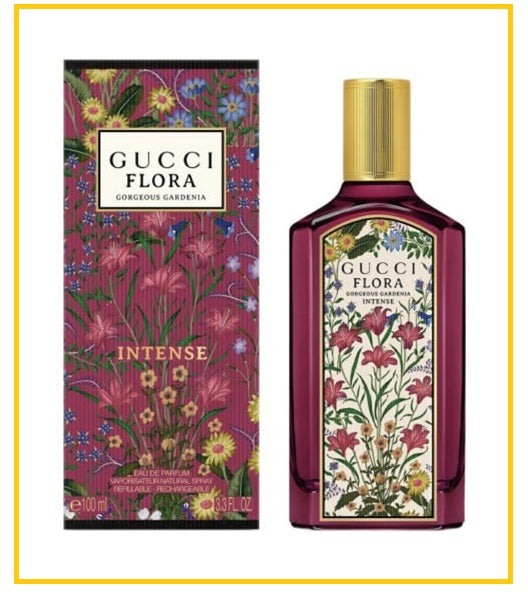 GUCCI 古馳綺夢馥梔濃香水 FLORA GORGEOUS GARDENIA EDP INTENSE 100ML