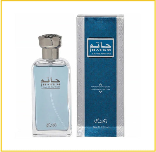 RASASI HATEM 拉莎斯哈特姆男士濃香水 FOR MEN EDP 75ML