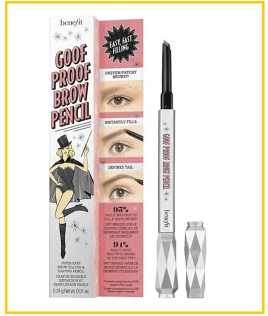BENEFIT GOOF PROOF EYEBROW PENCIL #3 / #3.5 / #4 / #4.5 / #5 0.34G