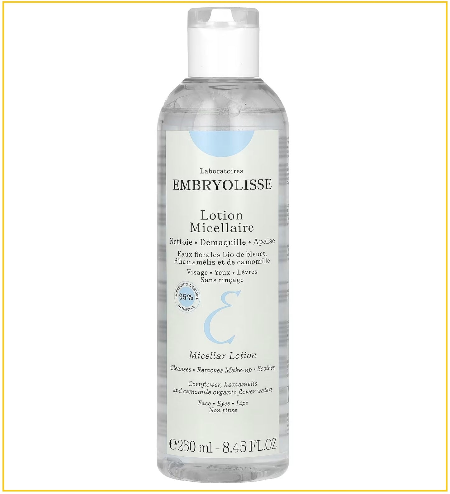 EMBRYOLISSE 恩倍思清爽舒緩卸妝水 MICELLAR LOTION 250ML