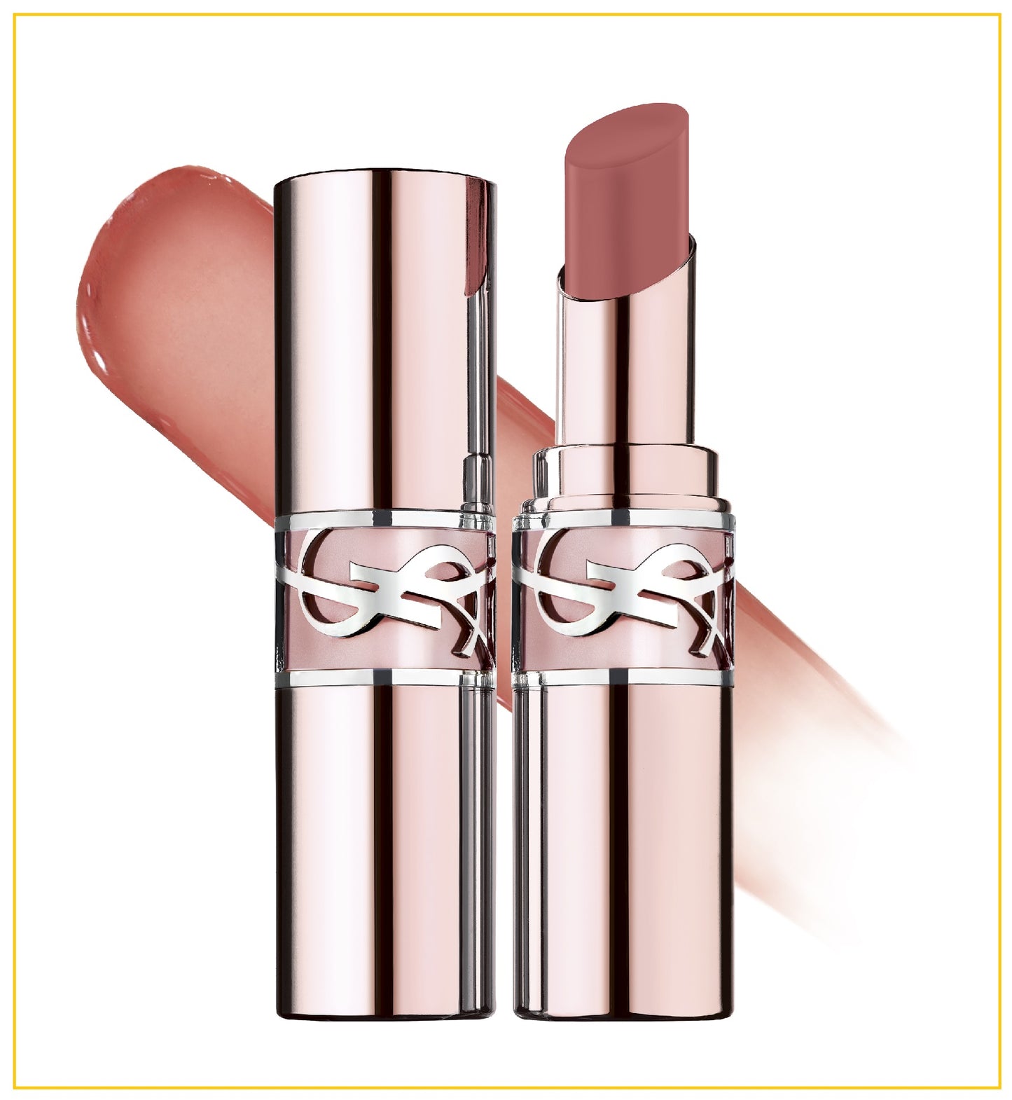 YVES SAINT LAURENT 聖羅蘭迷魅凝亮銀圓管護唇膏 YSL LOVESHINE WATER SHINE LIPSTICK #3B / #6 / #9 / #12 / #80 / #122 3.2G