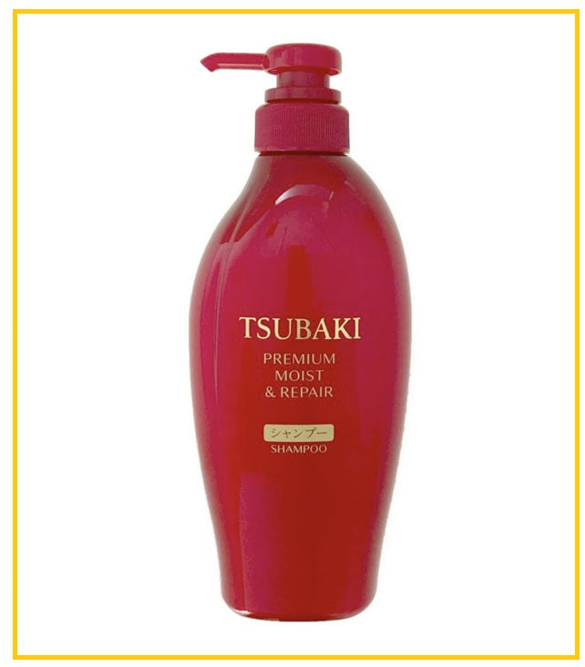 TSUBAKI 資生堂絲蓓綺保濕滋潤修復洗髮精洗頭水紅椿 PREMIUM MOIST & REPAIR SHAMPOO 450ML