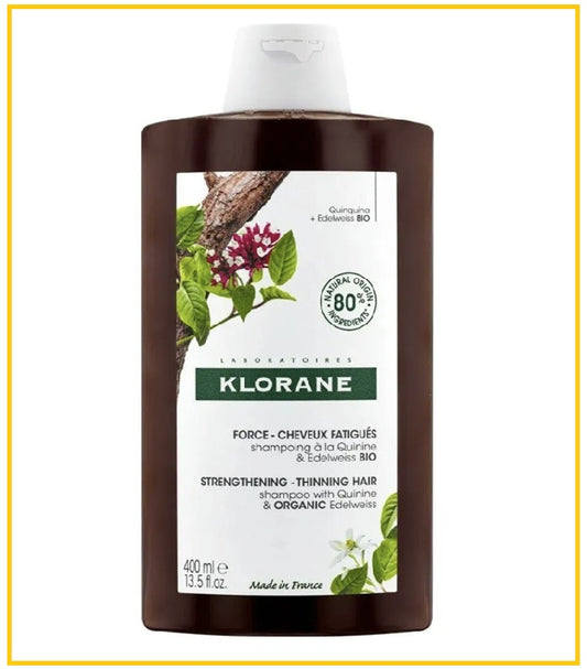 KLORANE 康如金髮維他命B洗髮精洗頭水 SHAMPOO WITH QUININE & B VITAMINS 400ML