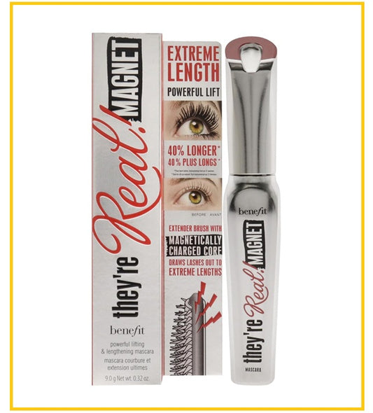BENEFIT 貝玲妃磁鐵強力提升和延長睫毛膏 THEY'RE REAL! MAGNET POWERFUL LIFTING & LENGTHENING MASCARA #65 BLACK 8.5G