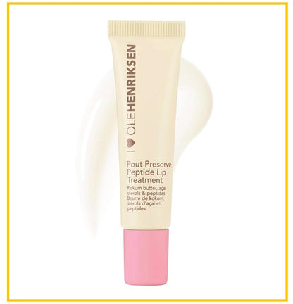 OLE HENRIKSEN Pout Preserve Hydrating Peptide Lip Treatment #Creme Brulee / #Citrus Sunshine / #Vanilla 12ml