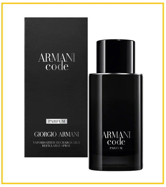 GIORGIO ARMANI 阿瑪尼黑色印記密碼男士濃香水 MEN'S ARMANI CODE PARFUM EDP 75ML / 125ML