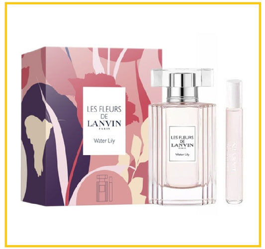 LANVIN 浪凡睡蓮女士淡香水套裝 LES FLEURS DE WATER LILY EDT GIFT DUO SET
