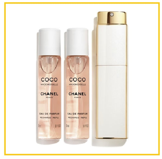 CHANEL 香奈兒可可小姐香水組合三件套裝 COCO MADEMOISELLE EDP TWIST & SPRAY DUO SET 20ML X3
