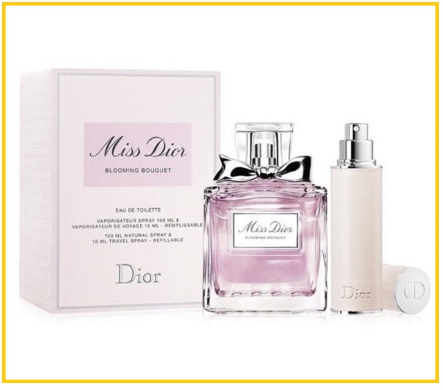 DIOR 迪奧絲帶甜心女士淡香水及補充裝套裝 MISS DIOR BLOOMING BOUQUET EAU DE TOILETTE DUO SET