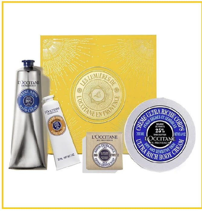 L'OCCITANE 歐舒丹乳木果身體套裝 LOCCITANE SHEA BUTTER BODY GIFT DUO SET