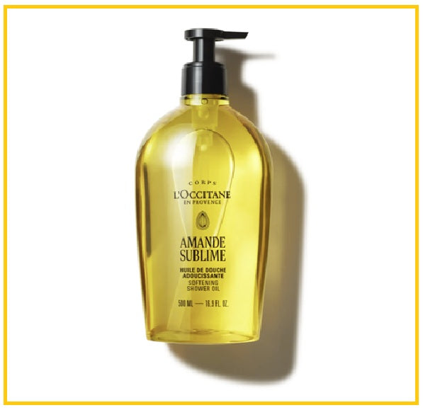 L'OCCITANE 歐舒丹甜扁桃沐浴油 LOCCITANE ALMOND SOFTENING SHOWER OIL 250ML / 500ML