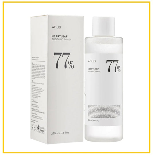 ANUA 魚腥草舒緩爽膚水 HEARTLEAF 77% SOOTHING TONER 250ML