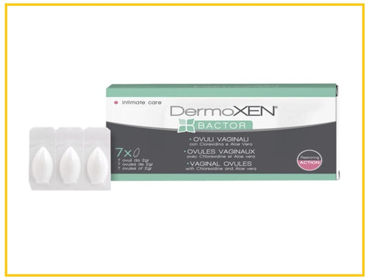 DERMOXEN 多美森女性私密緩癢清潔丸7粒 BACTOR VAGUNAL OVULES 2G X7