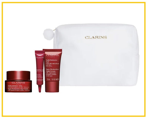 CLARINS 嬌韻詩花樣年華日霜眼霜精華套裝 SUPER RESTORATIVE COLLECTION DUO SET