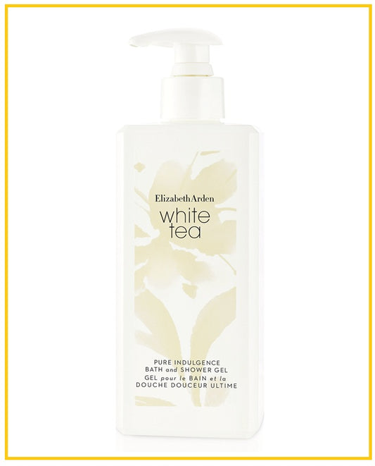ELIZABETH ARDEN 雅頓白茶沐浴露按壓頭 WHITE TEA PURE INDULGENCE BATH & SHOWER GEL 390ML