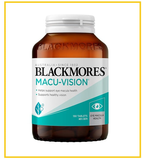 BLACKMORES 澳佳寶黃斑抗氧護眼精華150粒 MACU-VISION 150 TABLETS