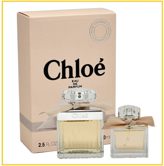 CHLOE 蔻依肉絲帶春季禮盒香水套裝 EAU DE PARFUM GIFT DUO SET 75ML + 20ML