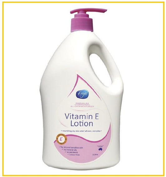 ENYA Vitamin E Antioxidant Moisturizing Lotion VITAMIN E LOTION NOURISHING DRY SKIN RELIEF 1000ML