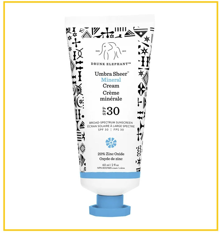 DRUNK ELEPHANT 醉象透明100%防曬礦物乳霜 UMBRA SHEER MINERAL CREAM SPF30 60ML