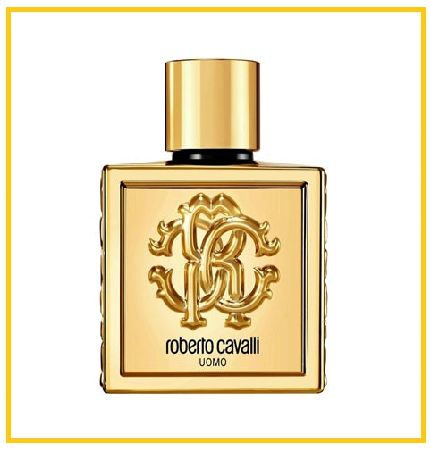 ROBERTO CAVALLI 羅伯特卡沃利黃金男士週年紀念款香水 UOMO GOLDEN ANNIVERSARY EDP INTENSE 100ML