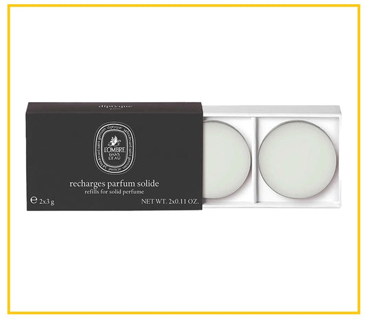DIPTYQUE 蒂普提克水中影固體香補充裝 L'OMBRE DANS L'EAU EAU SOLID PERFUME REFILL 3G X2