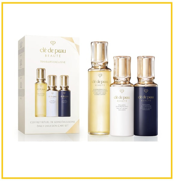CLE DE PEAU BEAUTE 肌膚之鑰基礎保養精華乳液三件套裝 CDP ULTIMATE DAILY EMULSION CARE DUO SET