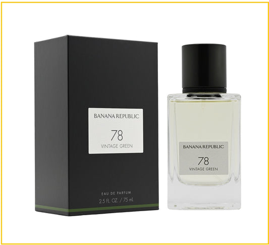 BANANA REPUBLIC 香蕉共和國中性濃香水 VINTAGE GREEN 78 75ML