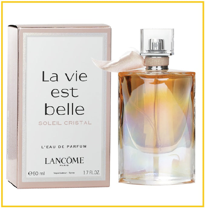 LANCOME 蘭蔻美麗人生香水晶采耀陽版 LA VIE EST BELLE SOLEIL CRYSTAL EDP 50ML