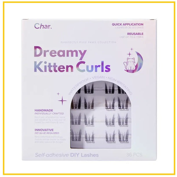 CHAR 假眼睫毛貓耳朵 DREAMY KITTEN CURLS 36PCS
