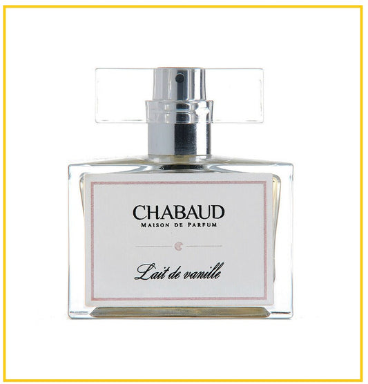 CHABAUD 莎邦牛奶香草淡香水 LAIT DE VANILLE EDT 30ML