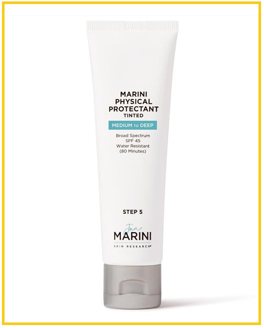 JAN MARINI 珍曼妮肌膚研發防曬乳 MARINI PHYSICAL PROTECTANT SPF 45 TINTED MEDIUM TO DEEP 60ML