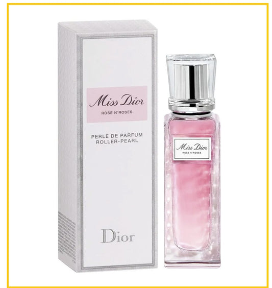 CHRISTIAN DIOR 迪奧漫舞玫瑰滾珠版淡香水 MISS DIOR ROSE N'ROSES ROLLER-PEARL EAU DE TOILETTE 20ML