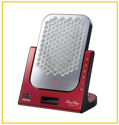 ADERANS 愛德蘭絲美容儀淨離子光照大排燈 VIRUGA(R) LED ENERGY LIGHT THERAPY DEVICE WITH CLEAN ION TECHNOLOGY #PEARL WHITE / #ITALIAN RED