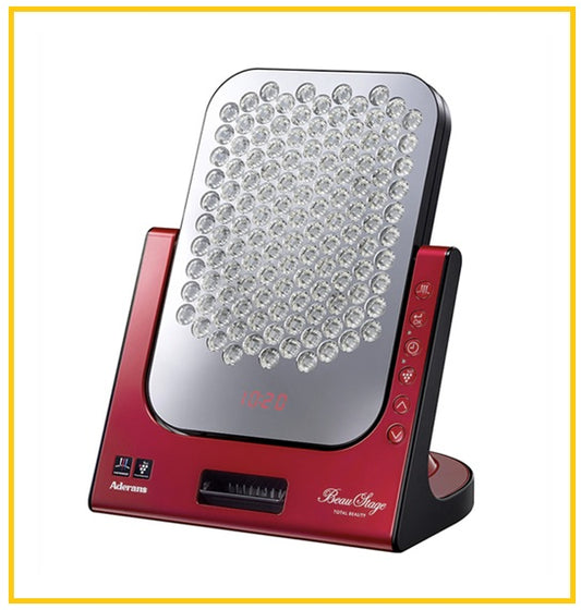 ADERANS 愛德蘭絲美容儀淨離子光照大排燈 VIRUGA(R) LED ENERGY LIGHT THERAPY DEVICE WITH CLEAN ION TECHNOLOGY #PEARL WHITE / #ITALIAN RED