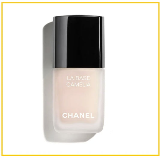 CHANEL 香奈兒山茶花護甲底油 LA BASE CAMELIA PROTECTIVE AND SMOOTHING BASE COAT NAIL POLISH 13ML