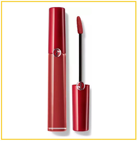 GIORGIO ARMANI 阿瑪尼絲絨啞亮紅管唇釉 LIP MAESTRO INTENSE VELVET #415 REDWOOD 6.5ML
