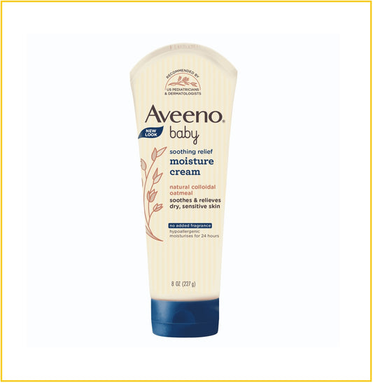 AVEENO BABY SOOTHING RELIEF MOISTURIZING CREAM 227G 嬰兒舒緩滋養護膚霜