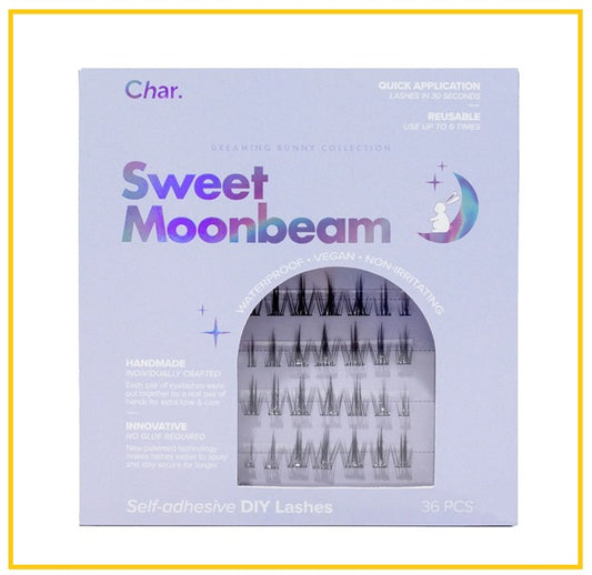 CHAR 免膠水假眼睫毛白月光 SWEET MOONBEAM 36PCS