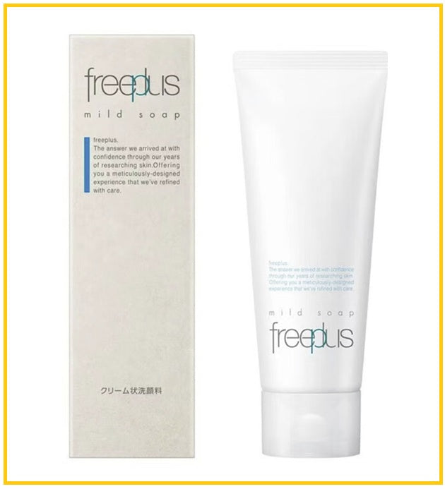 KANEBO FREEPLUS 溫和淨潤洗面乳 MILD SOAP CLEANSER 100G